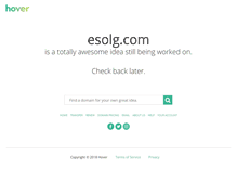 Tablet Screenshot of esolg.com